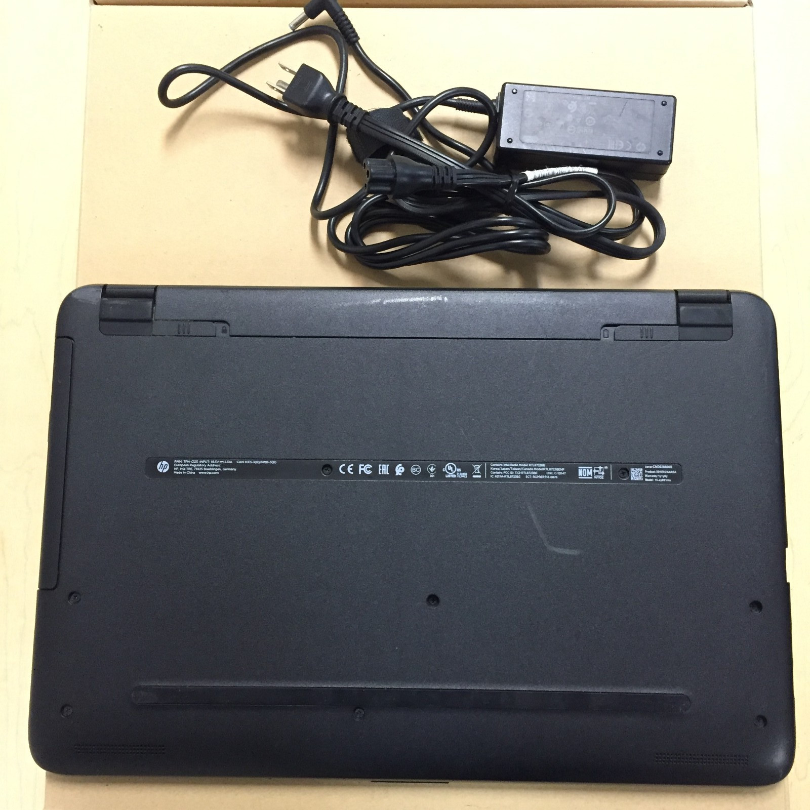 *Bad Battery*HP 15-ay091ms 15.6″ Touchscreen Laptop/i3-6100U/8G RAM/1TB HDD/W10H