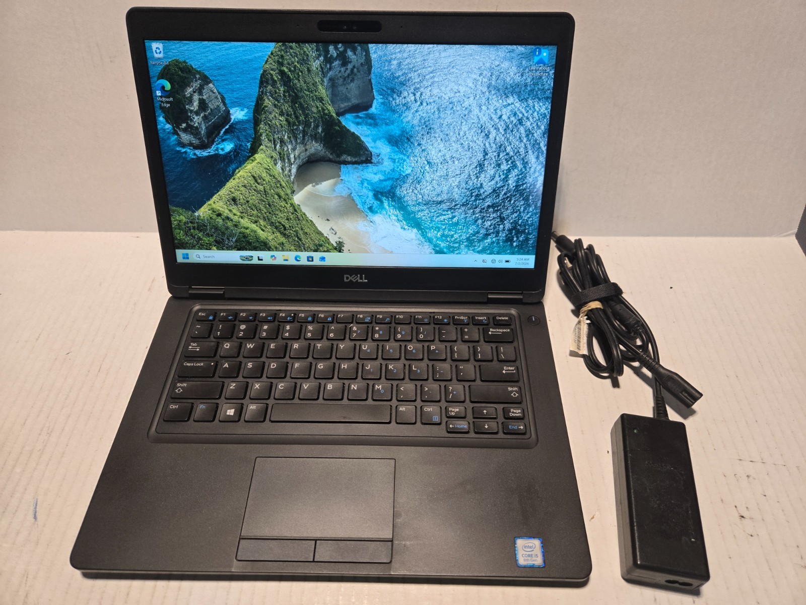 Dell Latitude 5490 14″ FHD Laptop Core i5-8350U 16GB 256GB SSD Win-11 WebCam BT