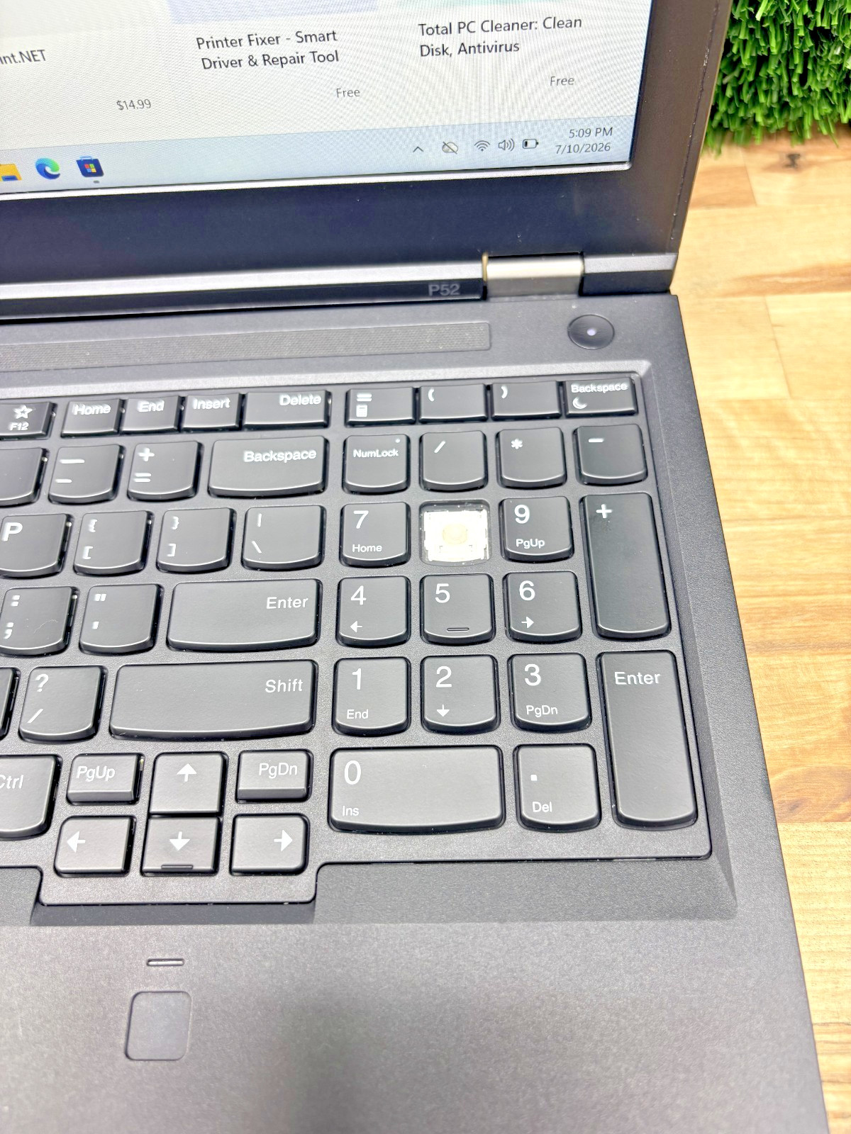 Lenovo ThinkPad P52 Intel i7-8th Gen 2.20GHz 32GB RAM 512GB SSD Windows 11 Pro*