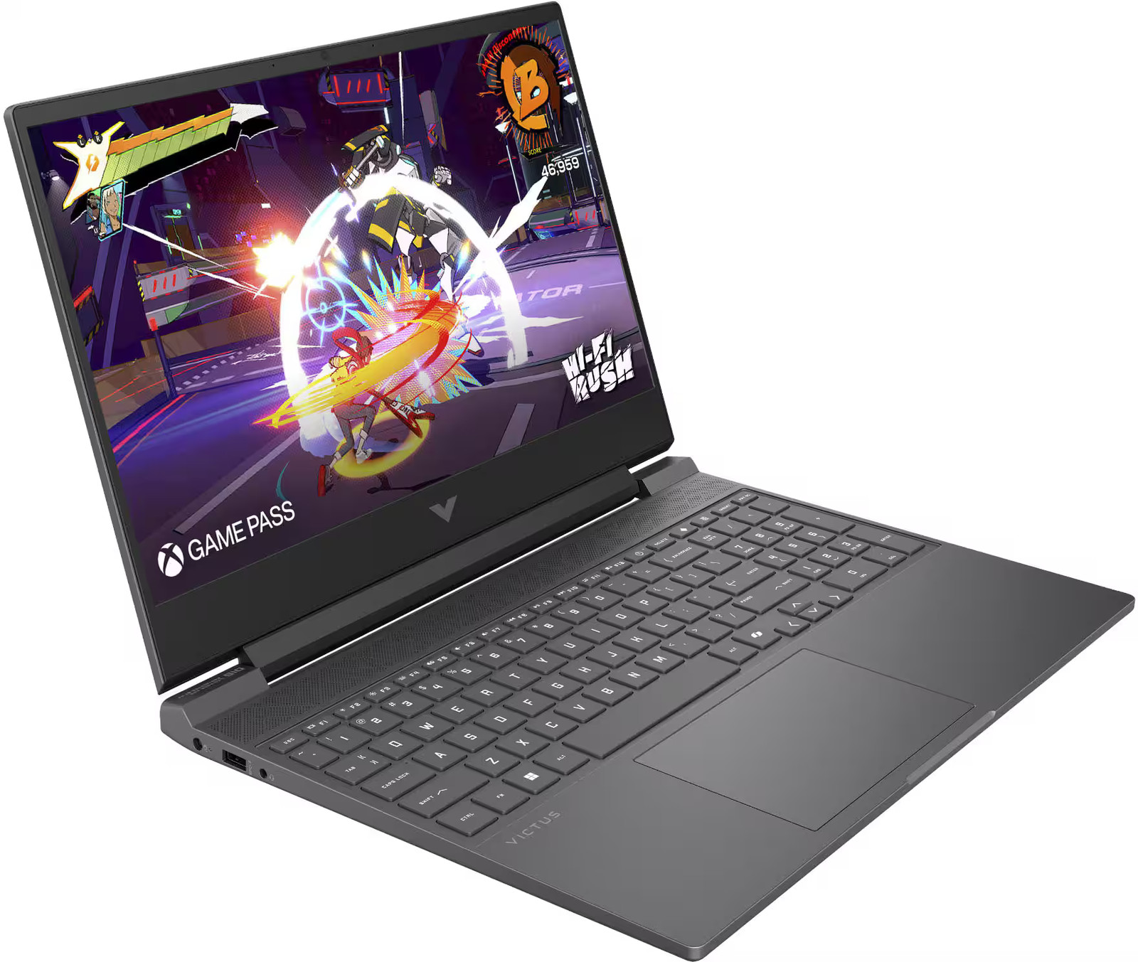 HP – Victus 15.6″ 144Hz Full HD Gaming Laptop – AMD Ryzen 7 7445HS – 16GB Mem…