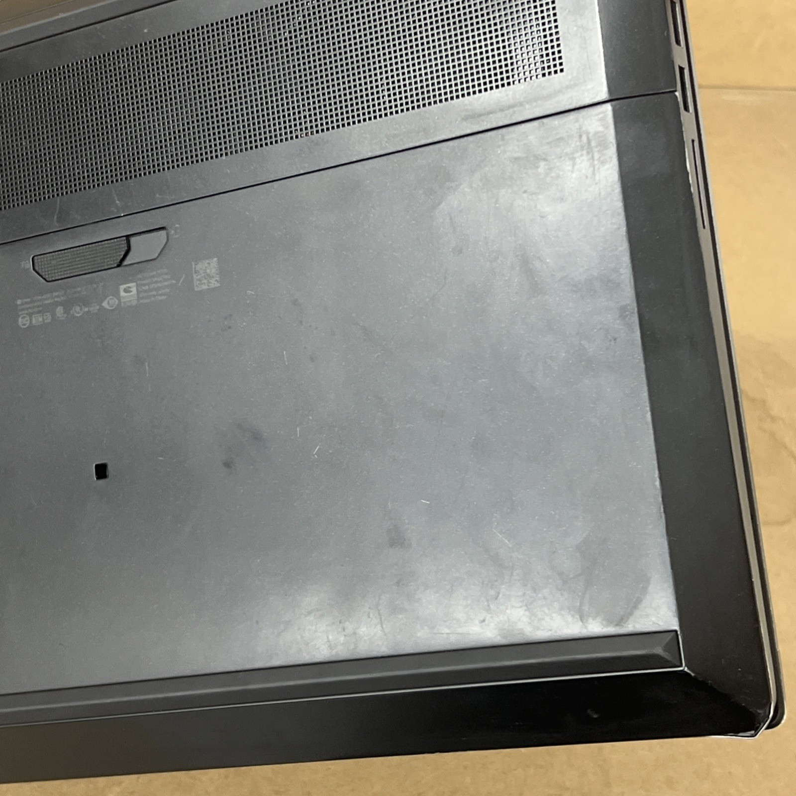 HP ZBook 15 G5 i7-8850H 2.6GHz 16GB Ram Quadro P1000- Fair *No SSD/OS, Read Desc