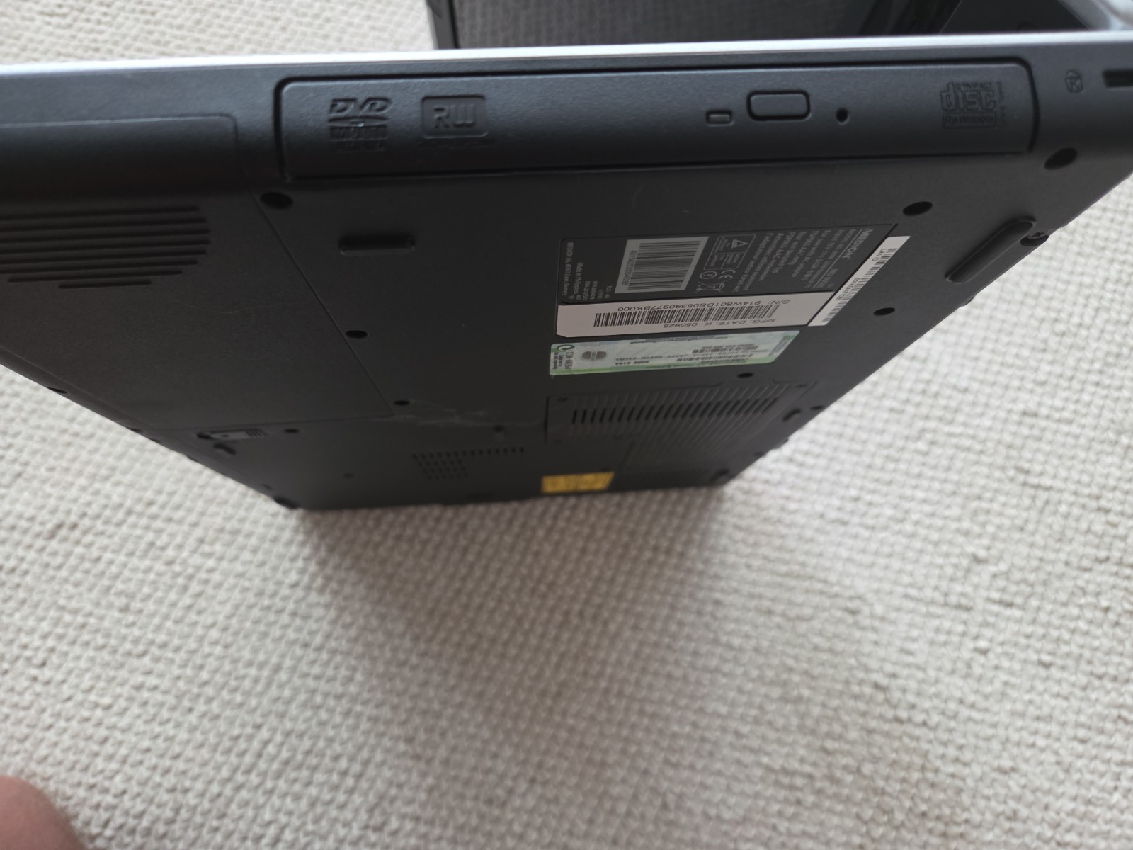 Retro Medion MD95800 Pentium M 1.73GHz ATI X700 XL Windows XP DVI