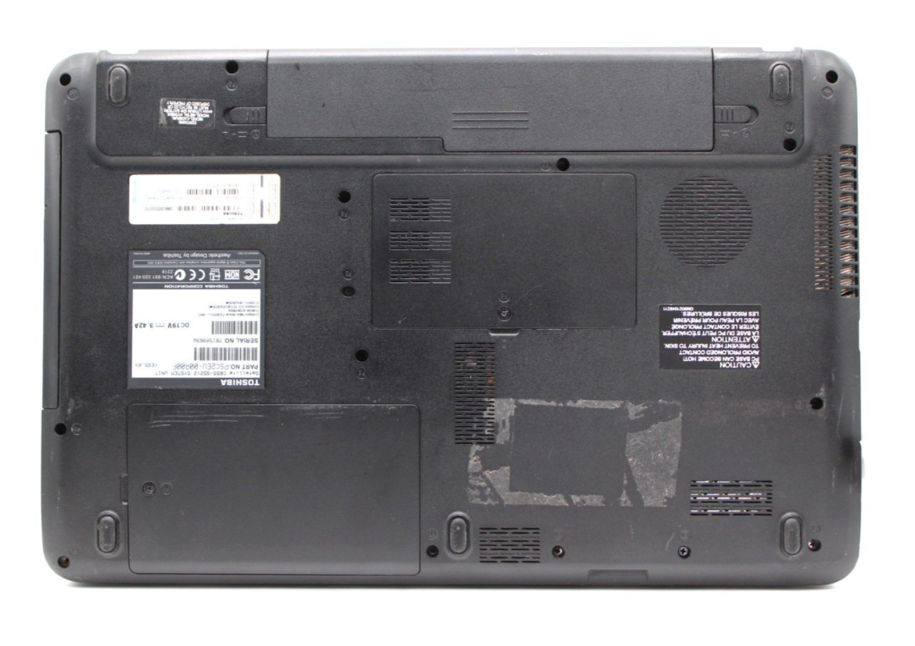 Toshiba Satellite C655 Celeron-B815@1.6GHz 8GB DDR3 NO STORAGE/OS *USED/TESTED*