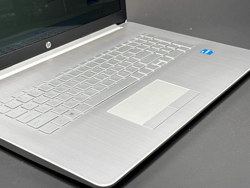 HP 17 by4025nr 17.3in Laptop 4GB 256GB SSD Intel UHD Windows 11 Silver