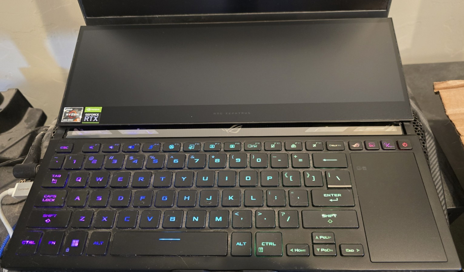 ROG Zephyrus Duo 16 3070ti, 165Hz QHD, 6900HX, 32GB DDR5, 1TB. Make an offer!