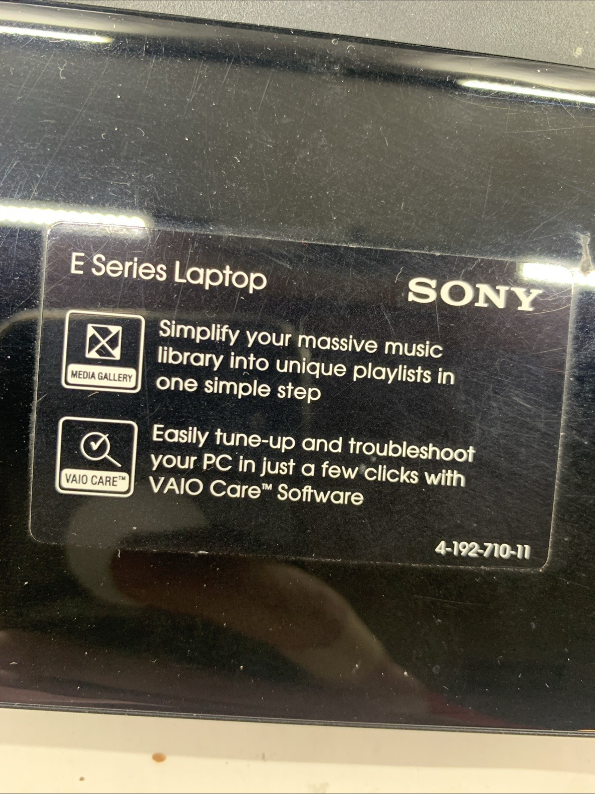 Sony VAIO 17” E Series Pentium P6100 4GB RAM 300GB HDD Blu-ray Win7 PCG-91111L