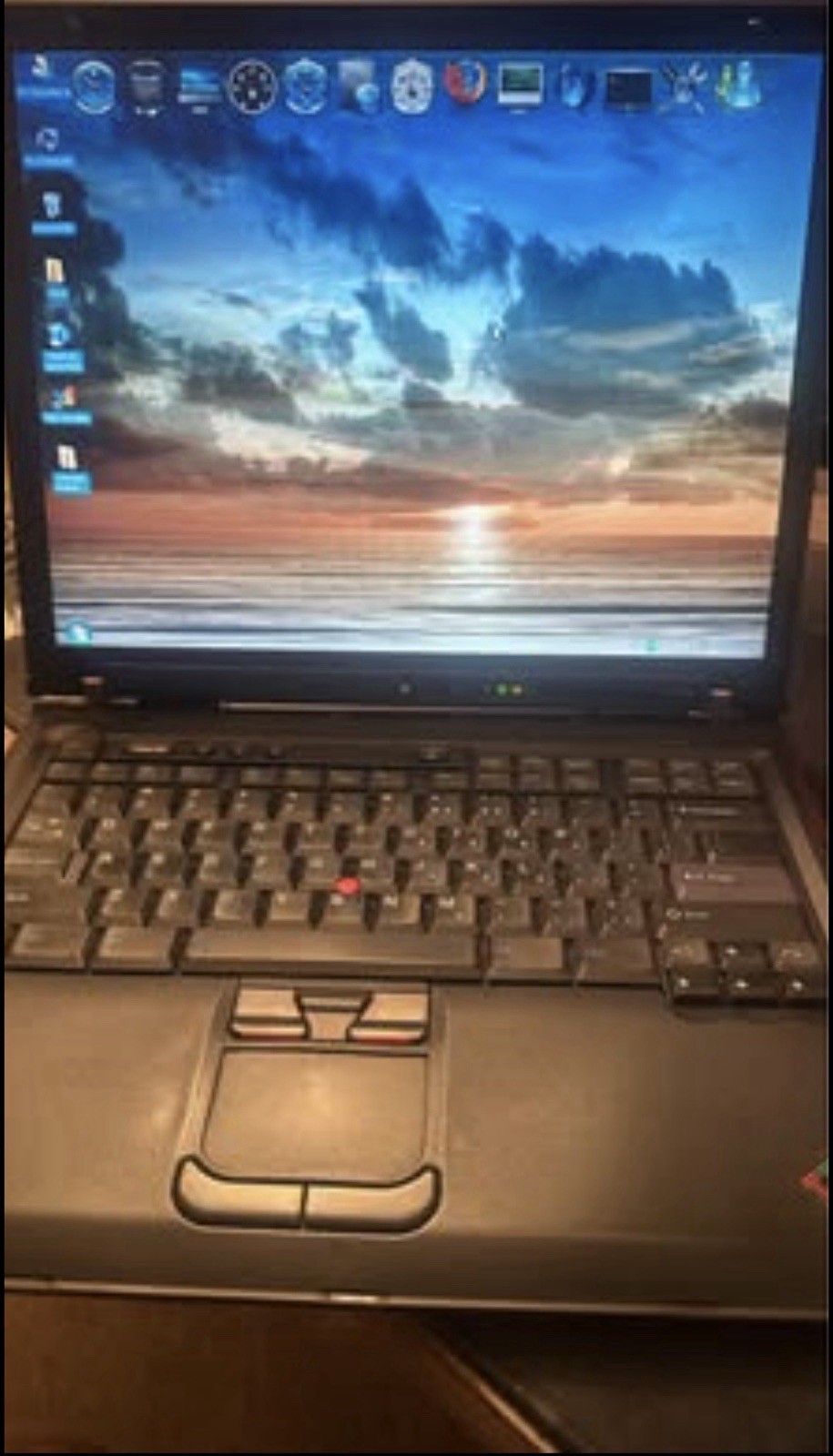 IBM ThinkPad T42 RetroLaptop 2000s Era $270 for all 3 Vintage Laptops check post