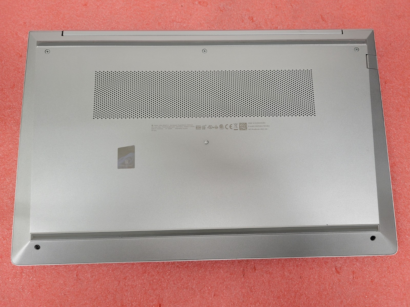 HP ProBook 450 G9 15.6″ i5-1235U 8GB RAM 512GB SSD Win 11 Pro *Dents* | C745