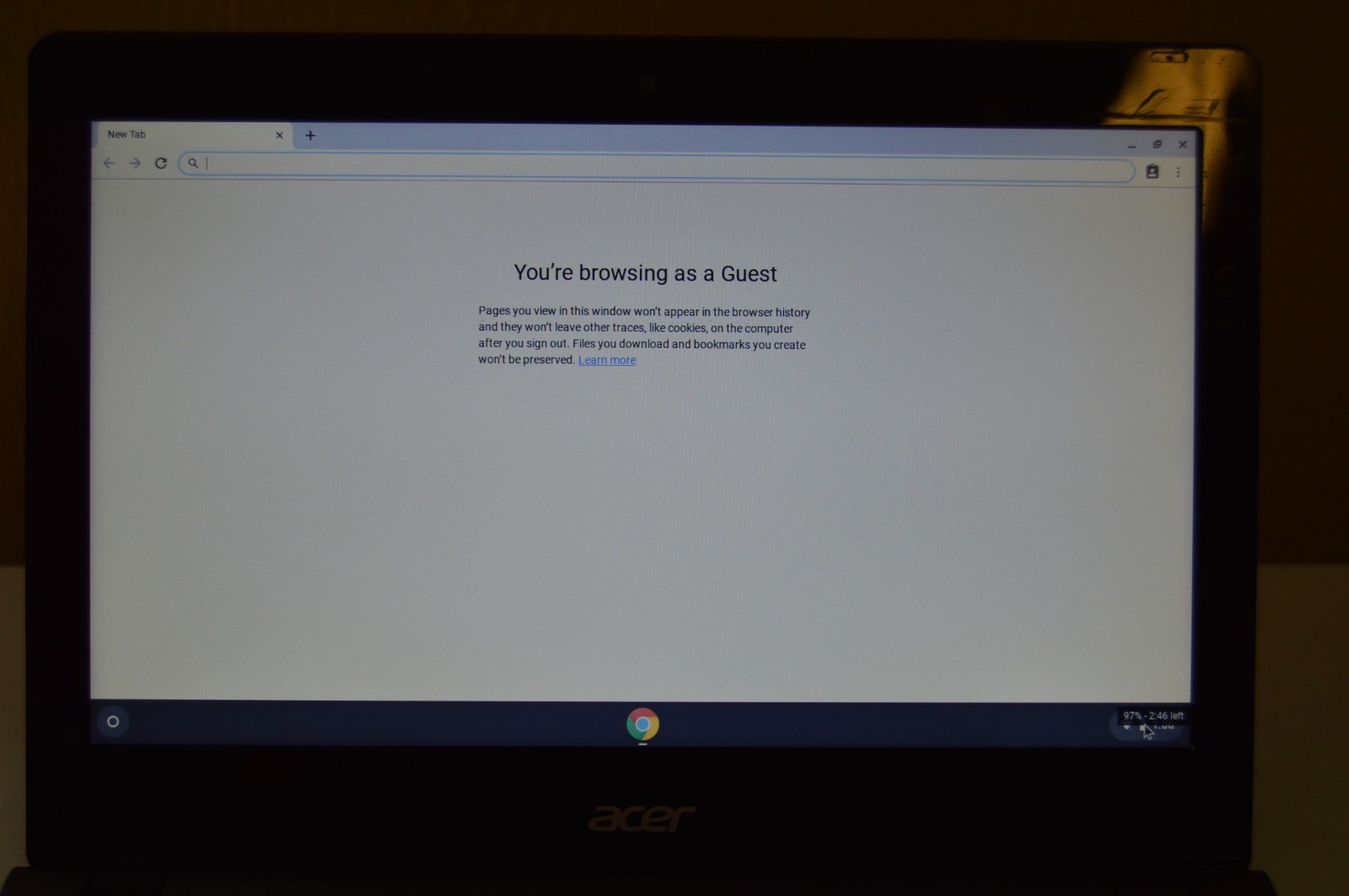 Acer Chromebook C720 11.6″ Laptop 16GB SSD 4GB RAM Celeron 2955U + AC Adapter