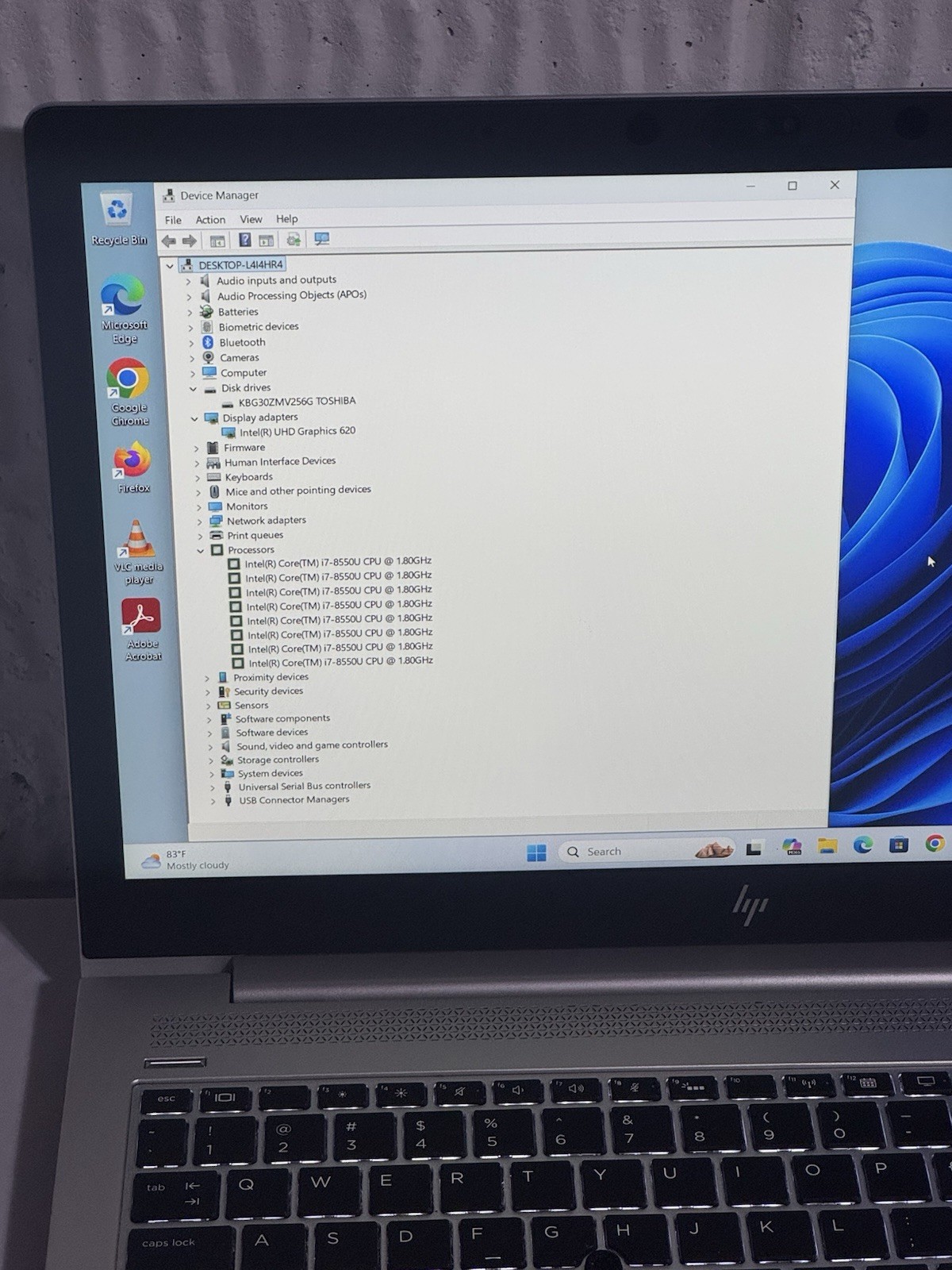 HP EliteBook 850 G5 i7-8550U 16GB 256GB – Win 11 – Clean & Ready to Use!