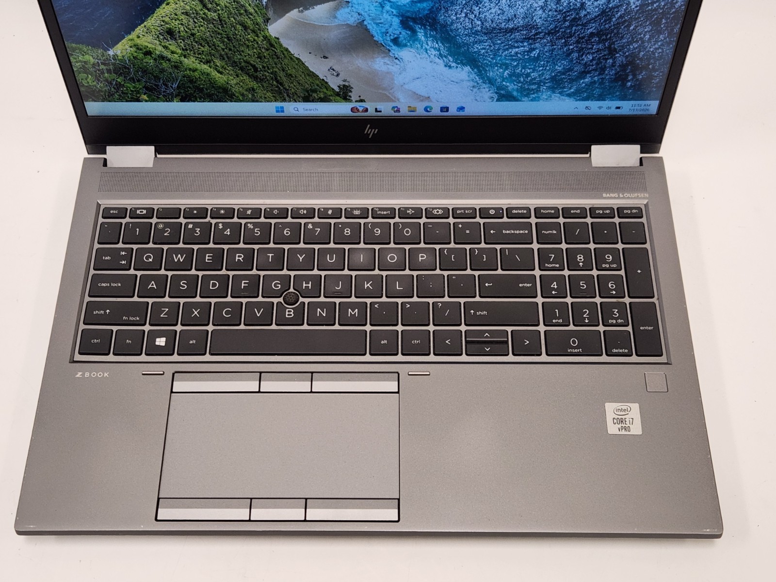HP ZBook Fury 15 G7 15.6″ i7-10850H 2.7GHz 8GB RAM 512GB SSD W11P Quadro T2000