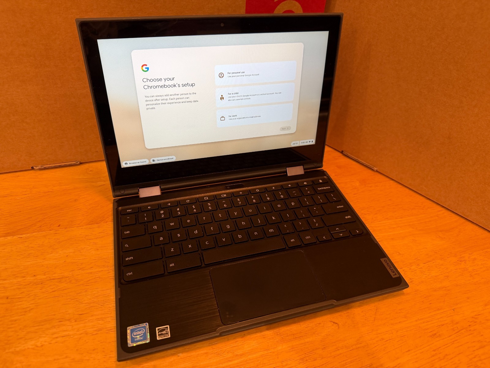 Lenovo 300e Chromebook 2nd Gen Type 81MB 11.6” Touchscreen 64GB 8GB RAM ChromeOS