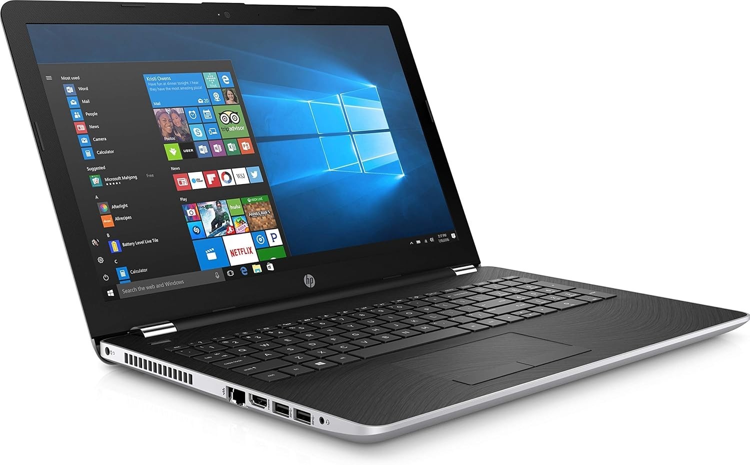 HP 15-BS070WM i5-7200U 15.6″ HD Touchscreen/8GB/1TB HDD/DVD-Writer/Win10 laptop