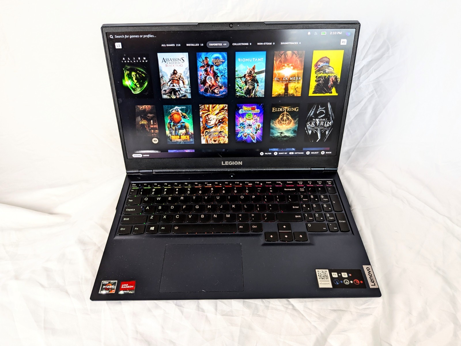 Lenovo Legion 5 (3050ti) 1.5TB Storage with Upgraded Battery and WiFi