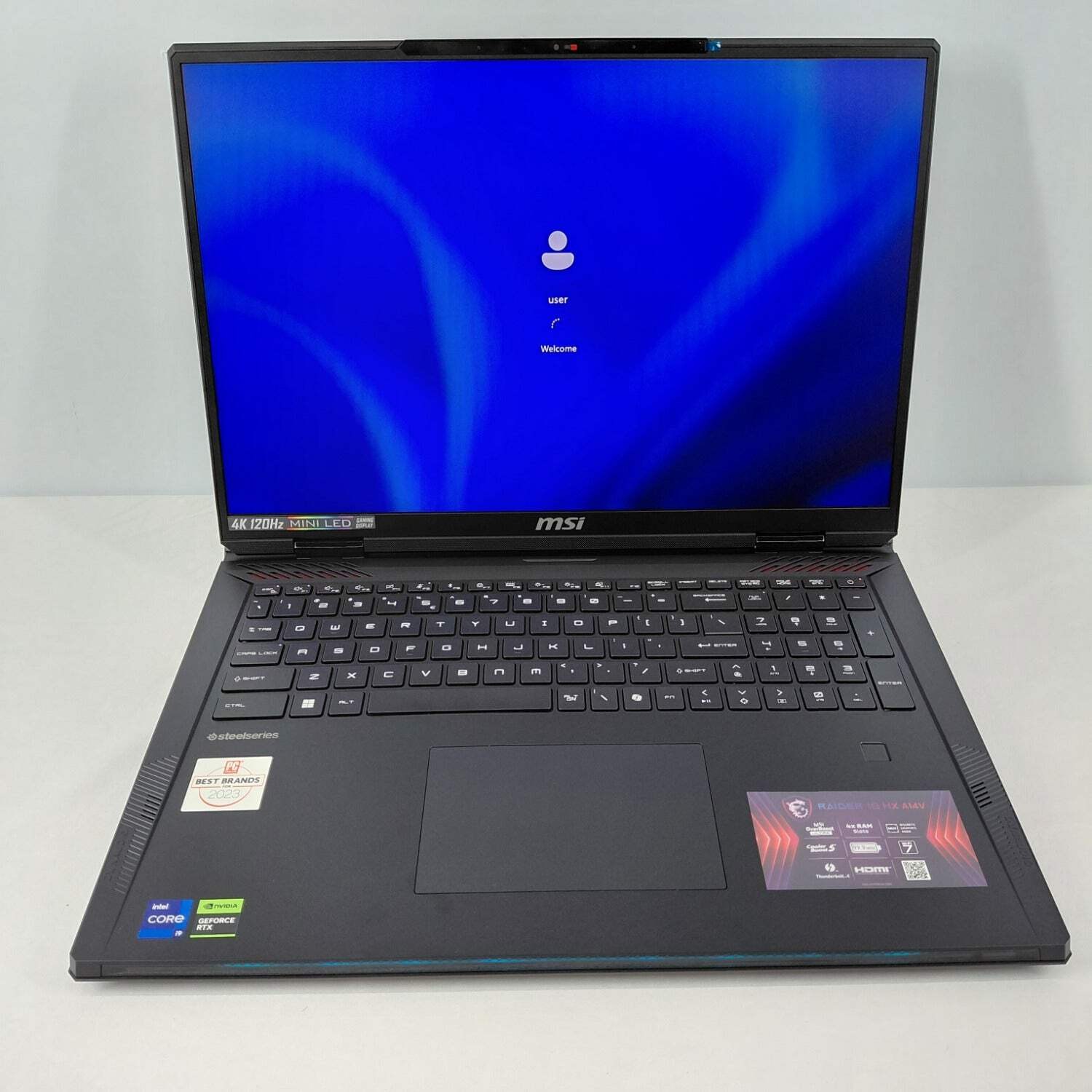 MSI Raider 18 HX A14VHG 18″ i9-14900HX 2.2GHz 32GB RAM 2TB GeForce RTX 4080