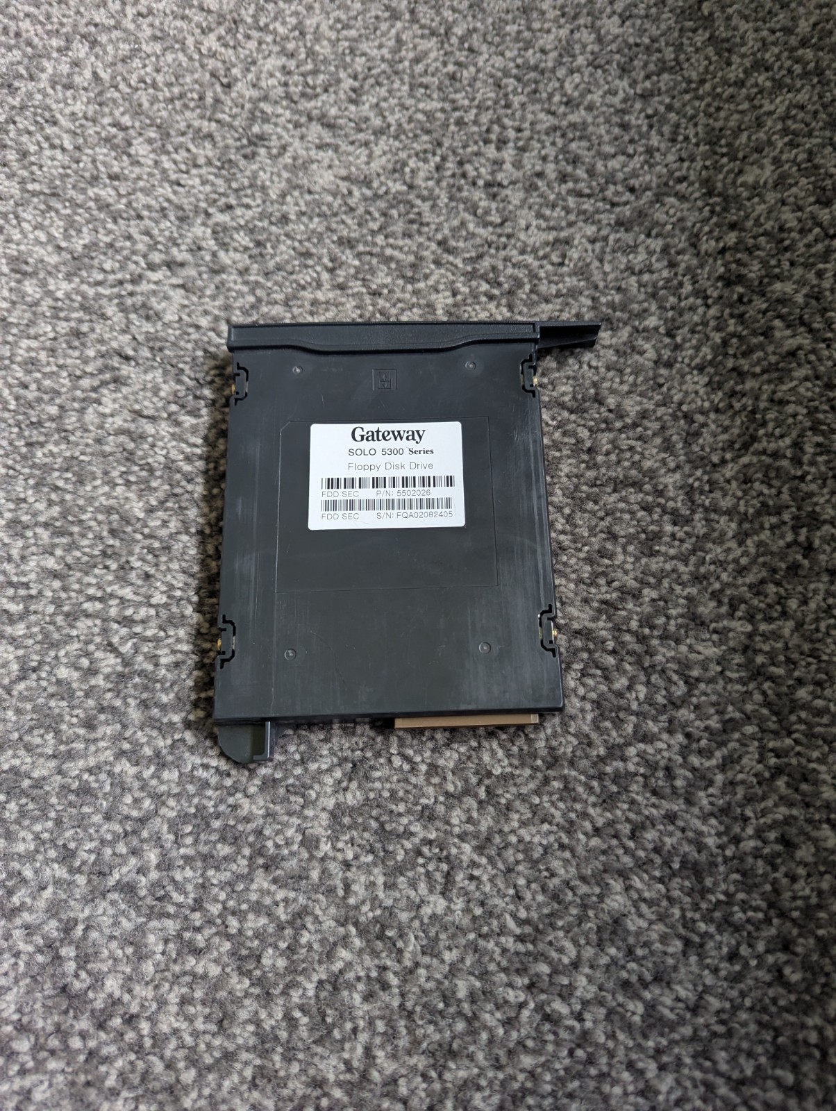 Gateway Solo 5300 Laptop Lot of 2 Wi-Fi Card, Charger, 512MB Ram, Floppy, CD