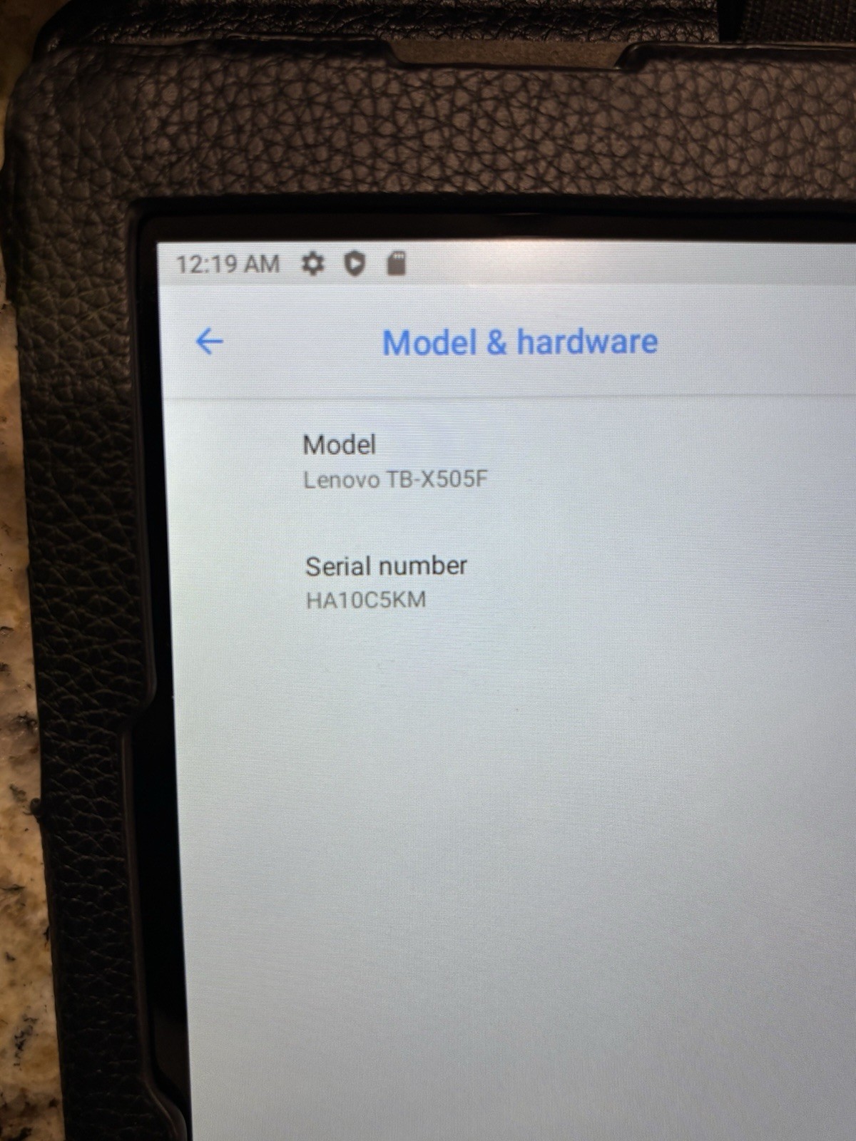 Lenovo Tablet M10 Tb-x505f With Case 10” Screen