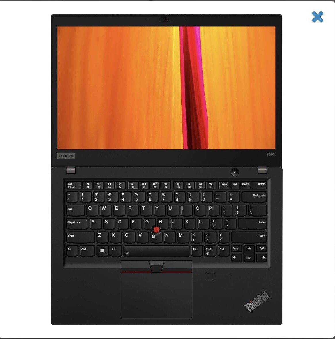 Lenovo ThinkPad T495 14.0″ FHD IPS Ryzen7-3700, 8GB, 256GB SSD, Win10