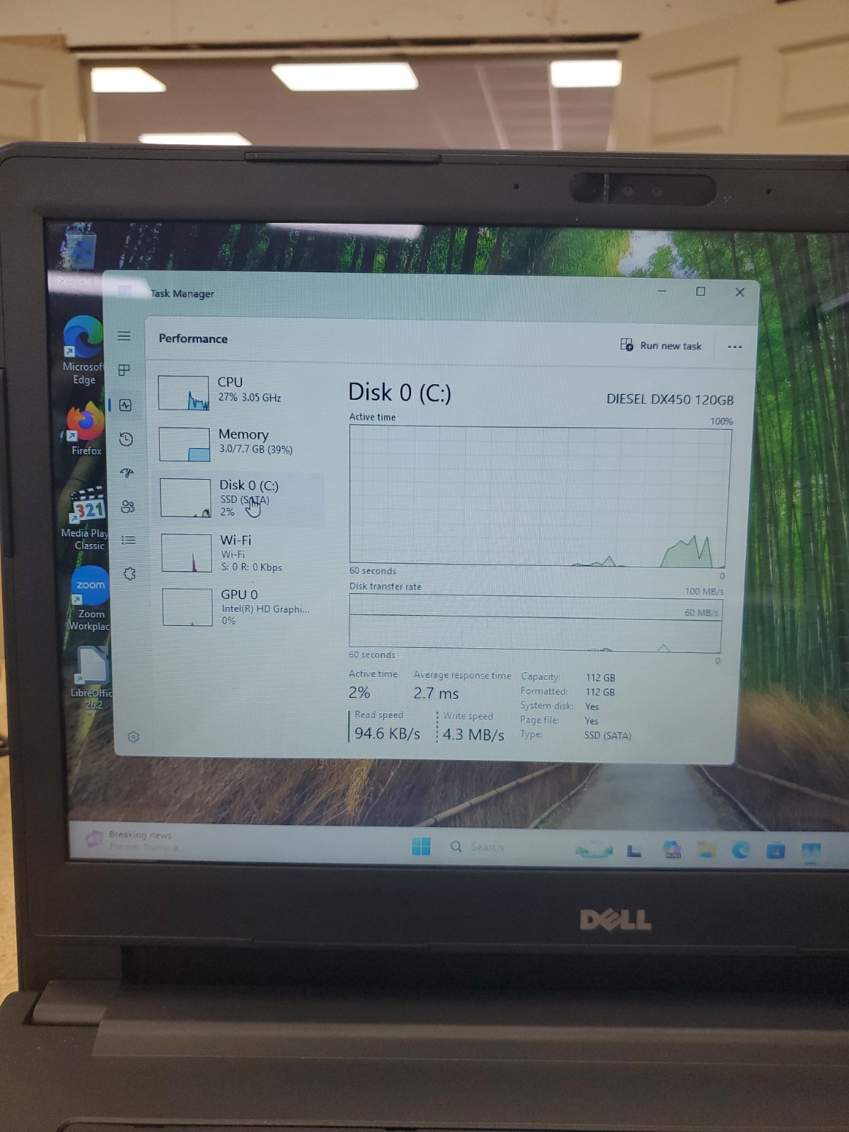 DELL LATITUDE 3470 14″ CORE I7-6500U 8GB RAM 120GB SSD WINDOWS 11P 060426-3