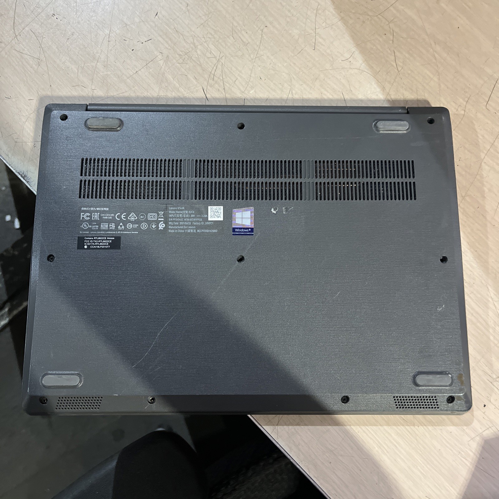 LENOVO V14-IIL INTEL CORE I3-1005G1 1.20GHZ 8GB RAM NO HD ‘