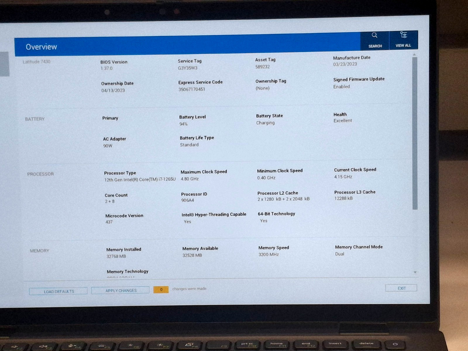Dell Latitude 7430 Core i7-1265U 32GB Ram 512 GB NVMe Win 11Pro 2-in-1 Touch