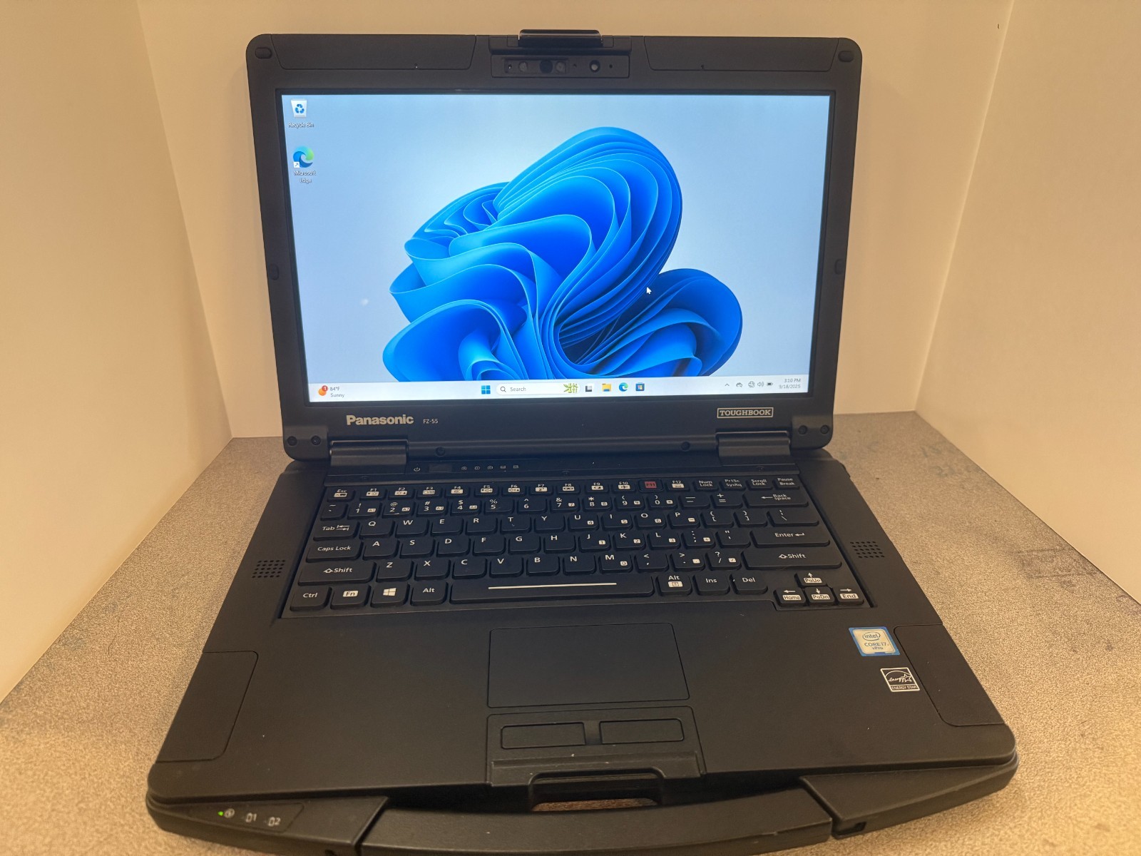 Panasonic FZ-55 Toughbook MK1 i7 Touchsceen 16GB 512GB SSD Windows 11 Pro 4G GPS