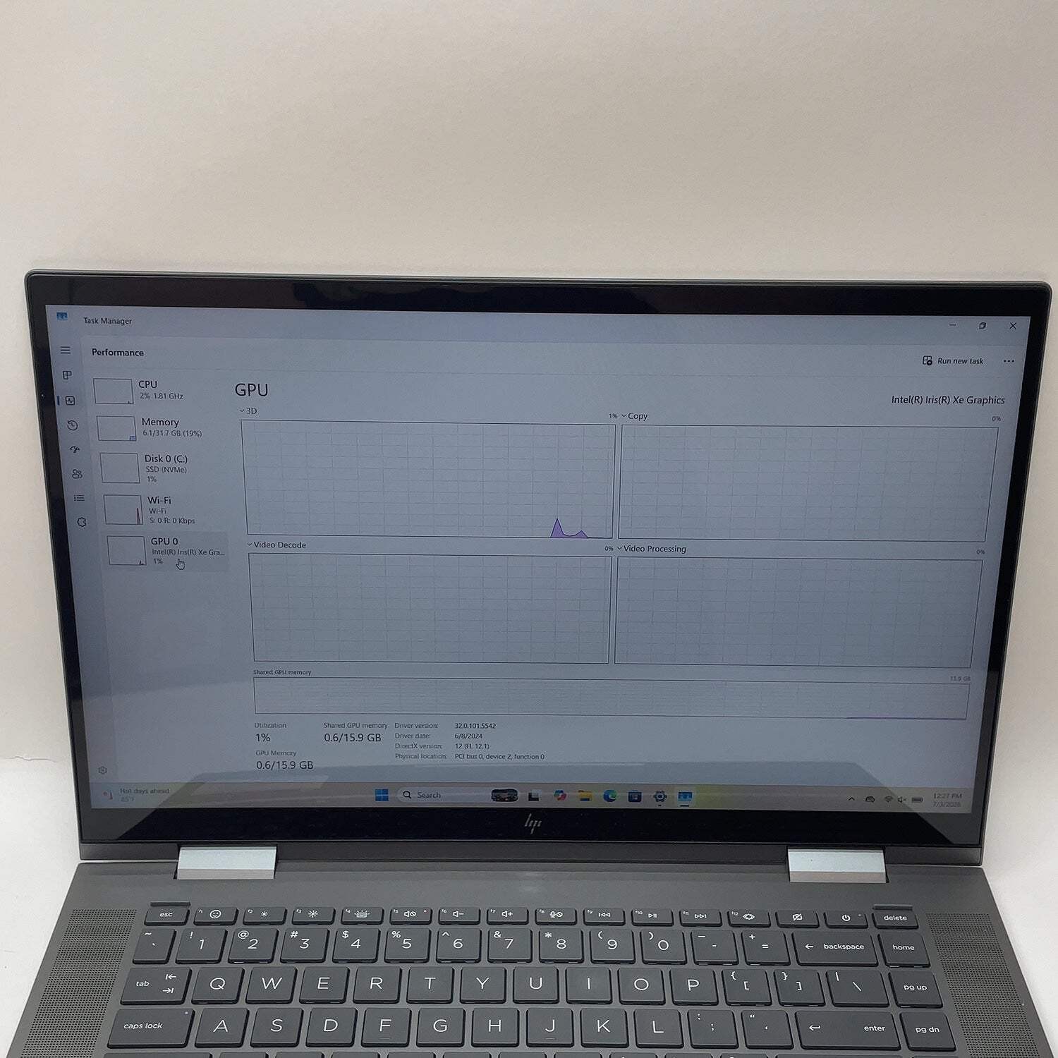 HP Envy x360 15-EW1073CL 15.3 i7-1355U 1.7GHz 32GB RAM 1TB SSD