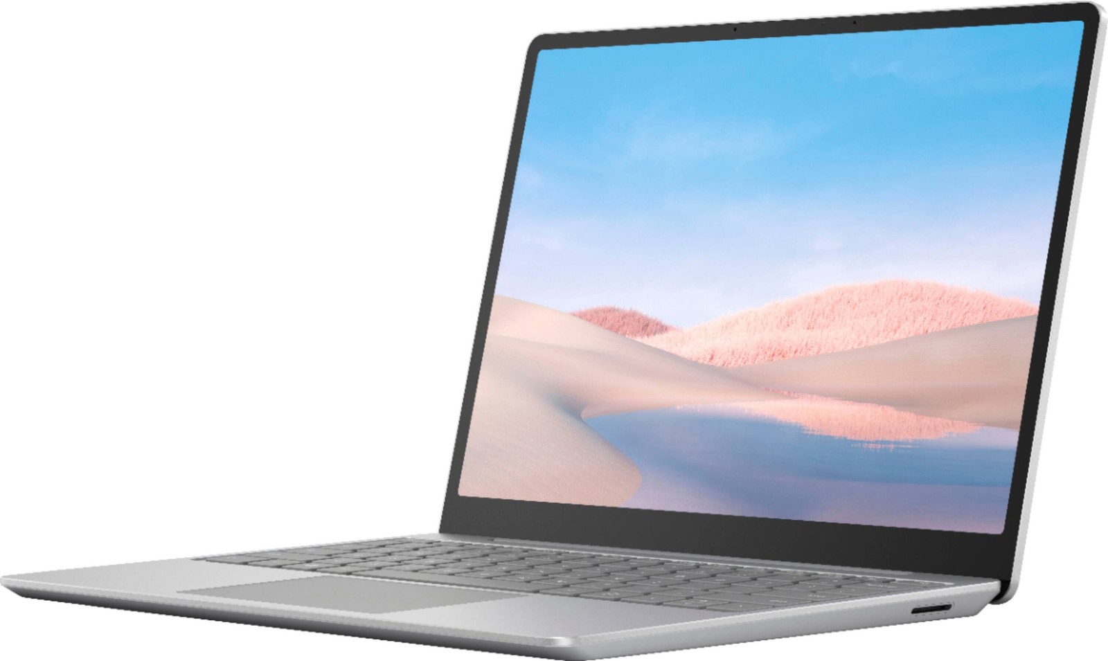 Microsoft – Geek Squad Certified Refurbished Surface Laptop Go 12.4″ Touch-Sc…