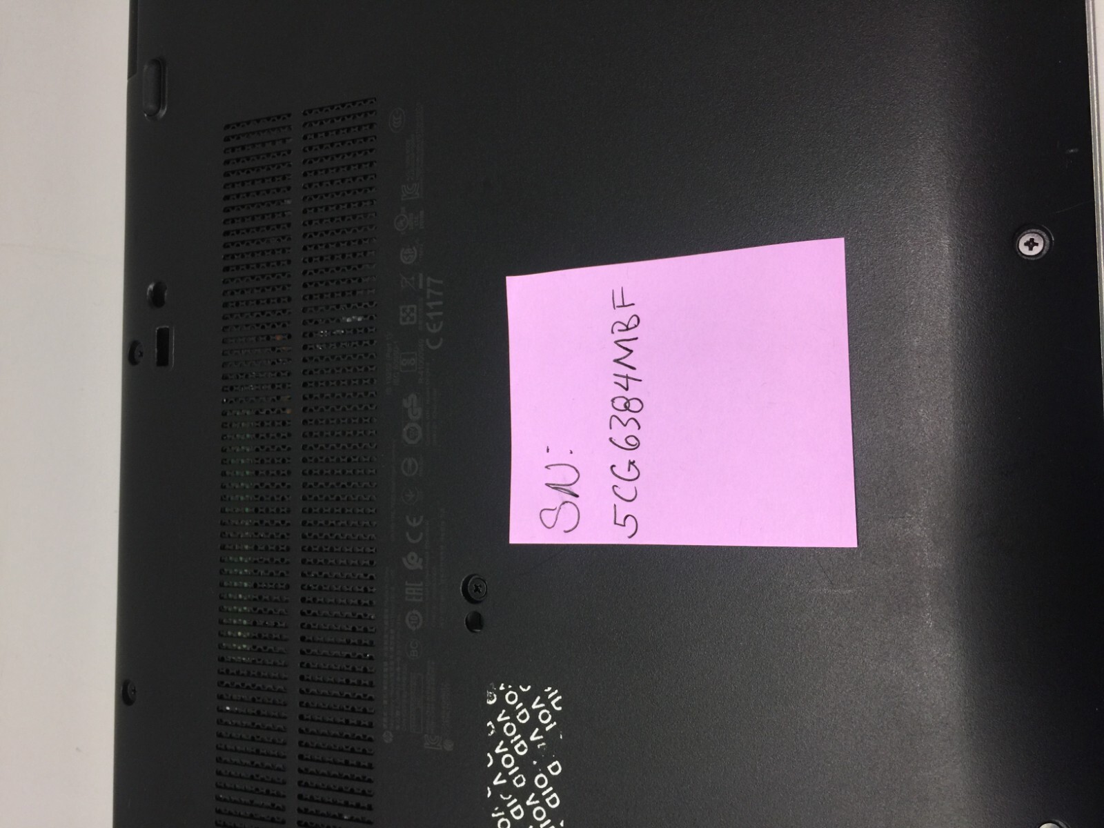 HP Elitebook 850 G3 15.6 Core i7 6th gen 2.60 GHz 8 GB RAM 256 GB SSD