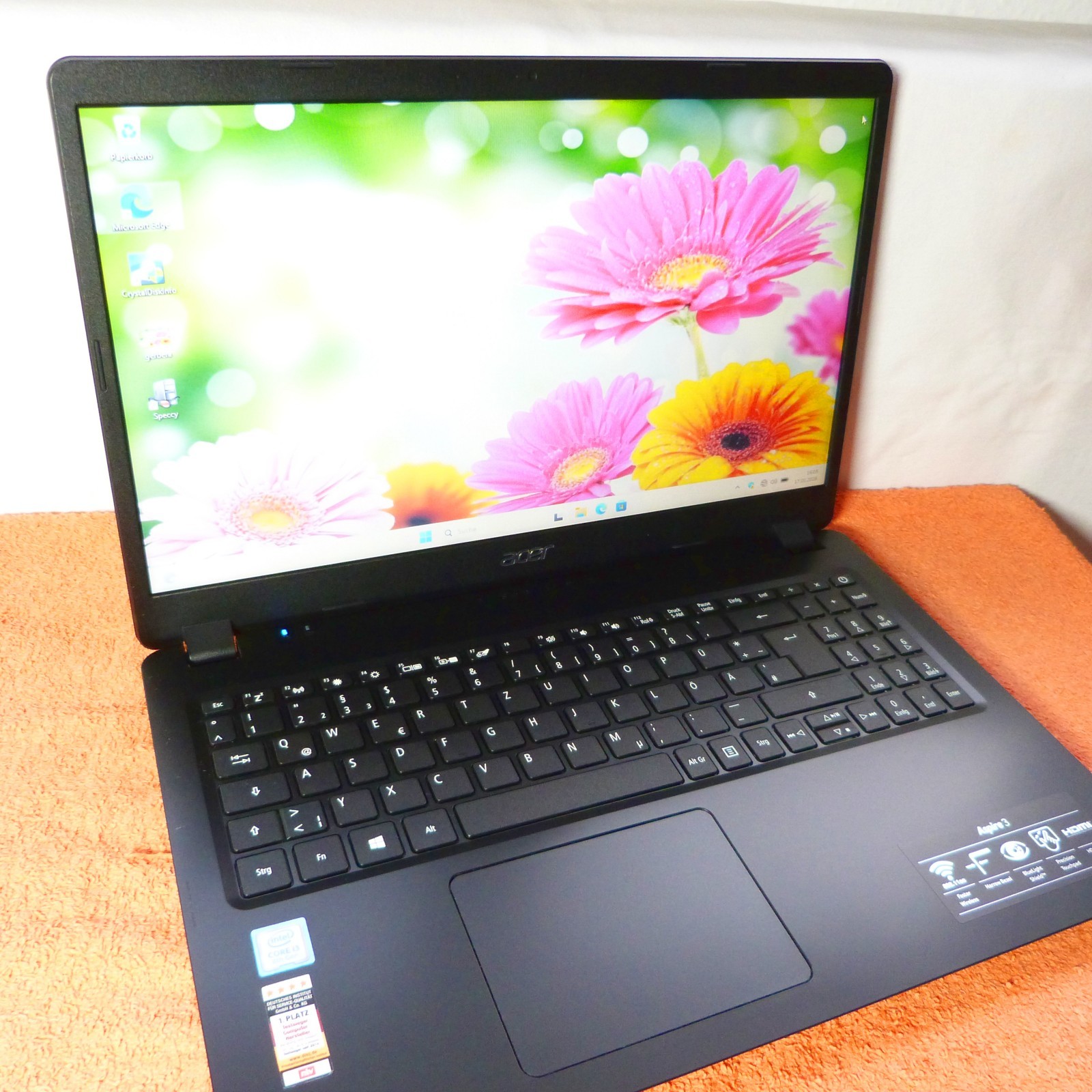 XXL LOT I Acer A315 15″ Ultrabook l SSD Windows 11 l HDMI I TURBO Intel 8GEN