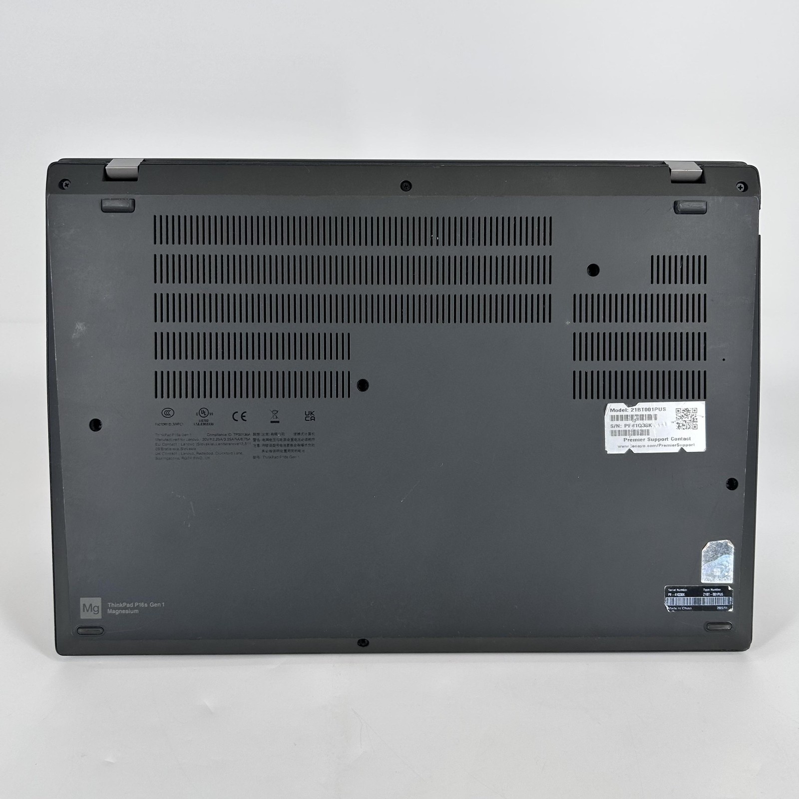 Lenovo ThinkPad P16s Gen 1 FHD+ TOUCH i7-1260P 16GB 512GB SSD T550 FRAME SPLIT