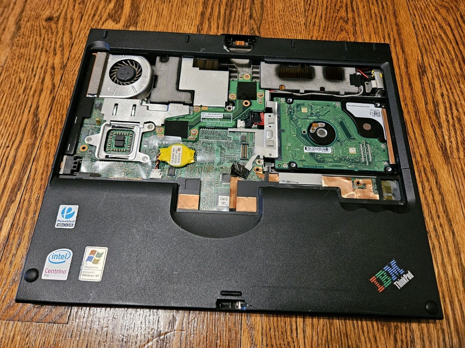 Thinkpad X61s Tablet Motherboard for Parts.