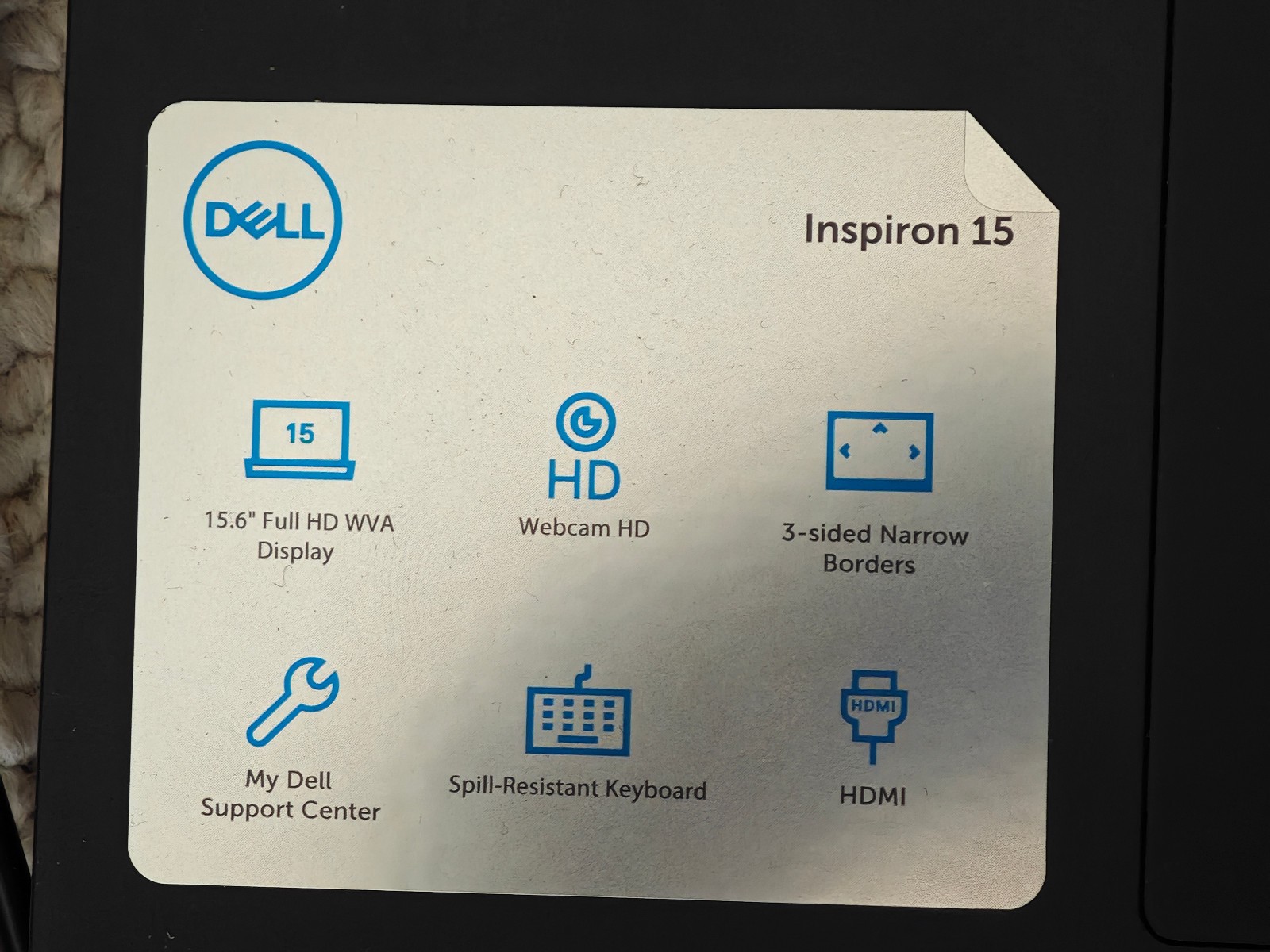 DELL Inspiron 15 3520 p112f – 256GB SSD, 8GB RAM, 12th gen Intel i3-1215u CPU