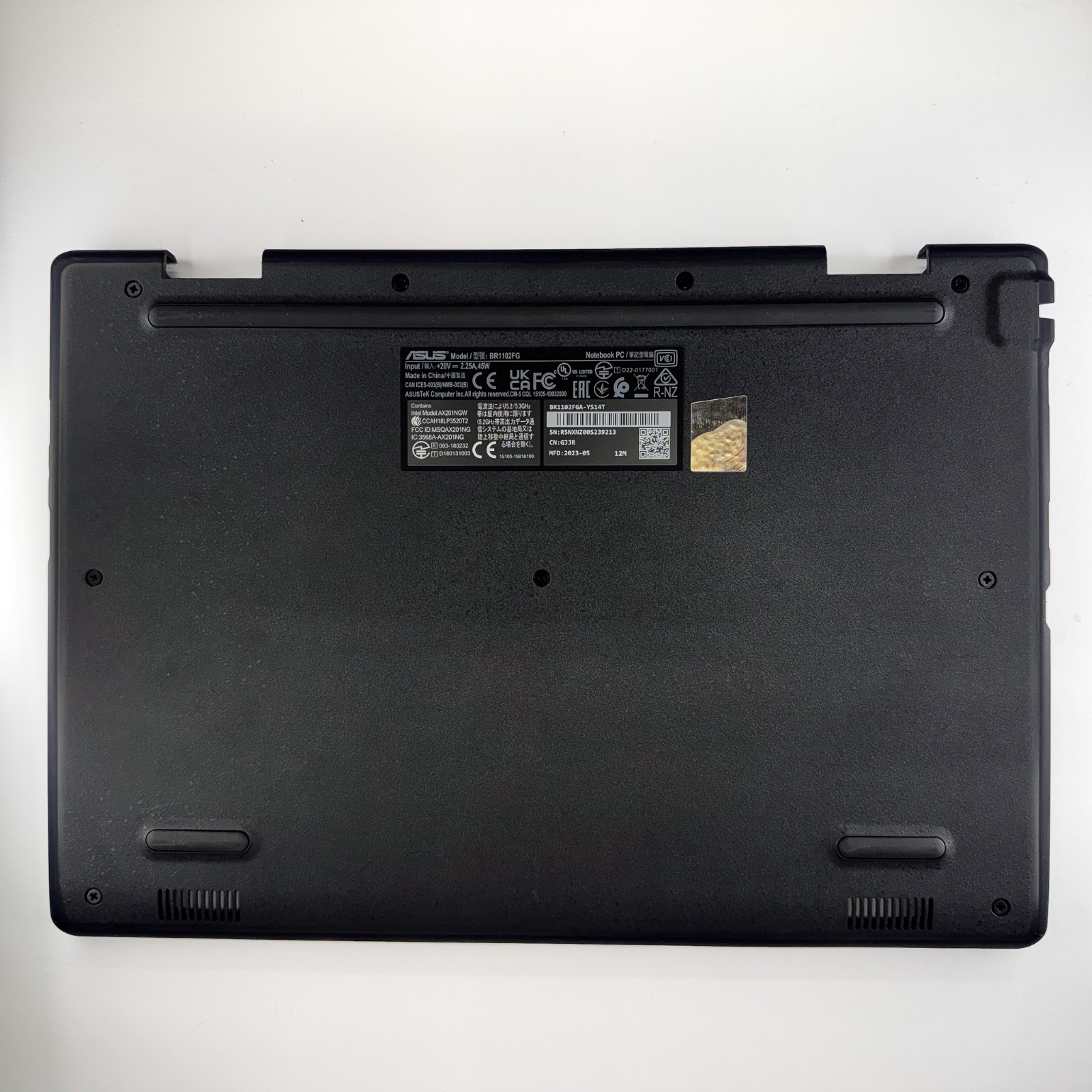 Asus Windows 11.6 BR1102FGA-YS14T 2-in-1 Bottom Case