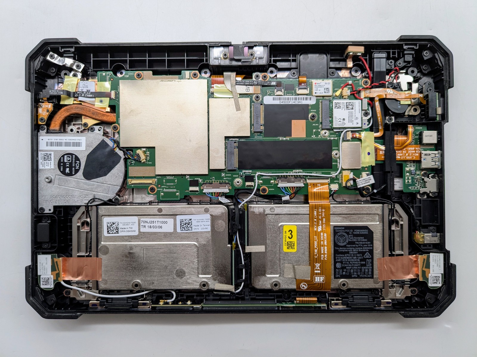 Dell Latitude 7212 Tablet 2-in-1 I5-7300U 2.60GHz 16GB Motherboard *READ*