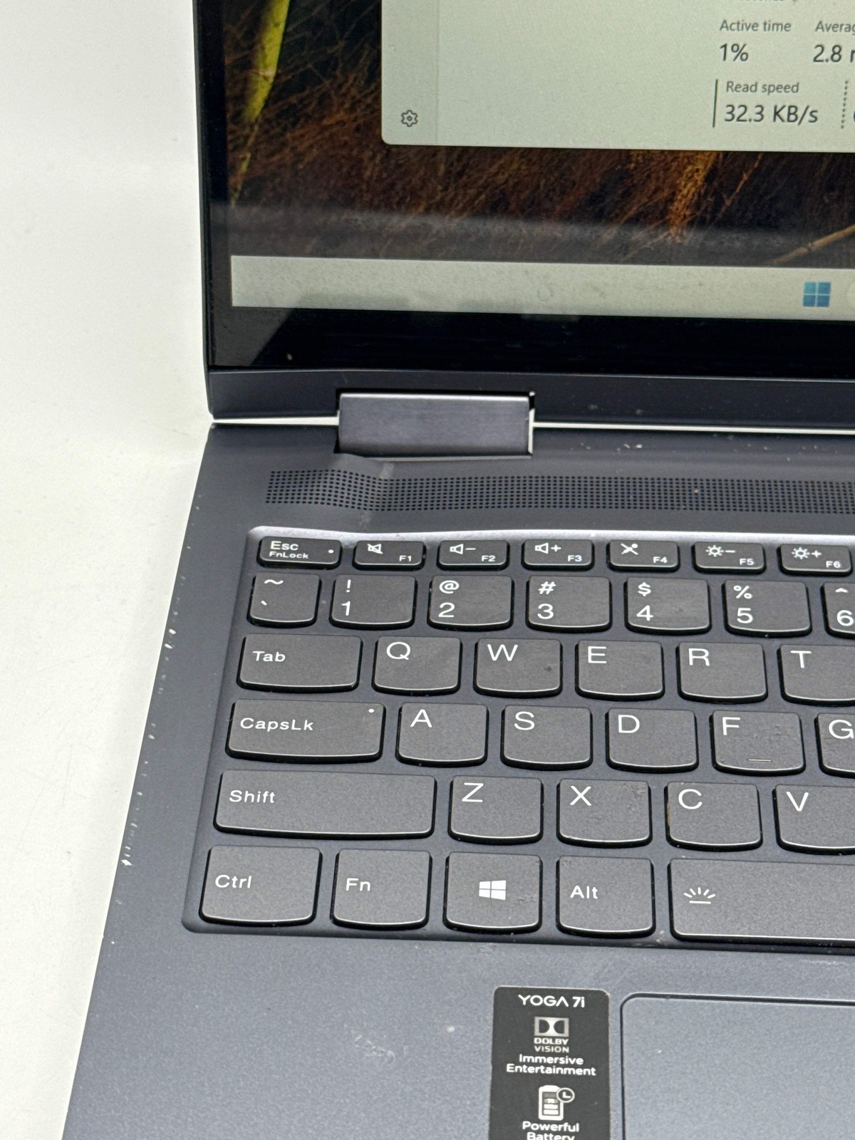 Lenovo Yoga 7 15itl5 i5-1135G7 8GB RAM 256GB SSD – For Parts Read