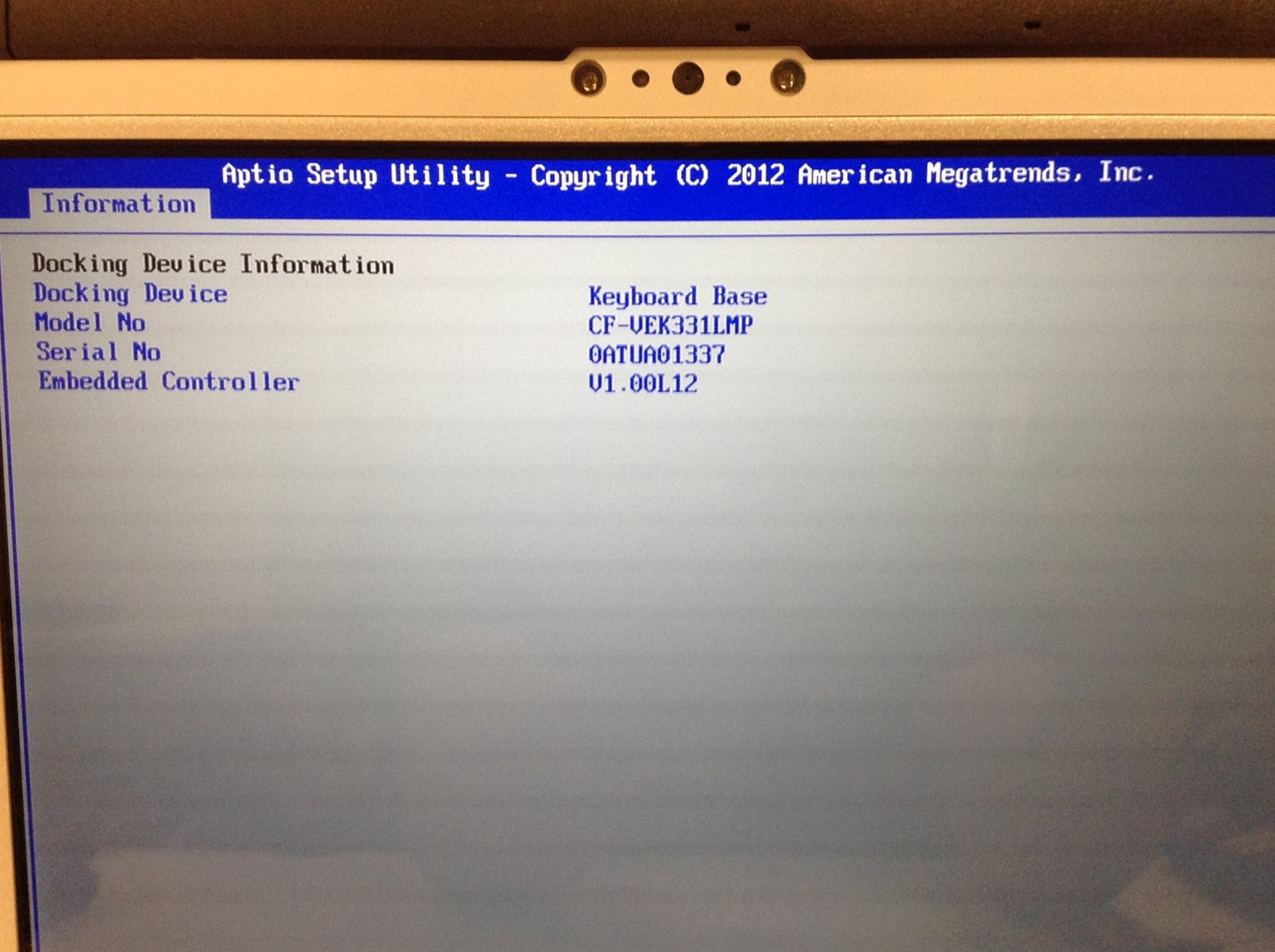 Panasonic Toughbook CF-33 MK1 i7-7600U w/16GB, 256GB SSD, Touch, 2x Bat, 3K HRS