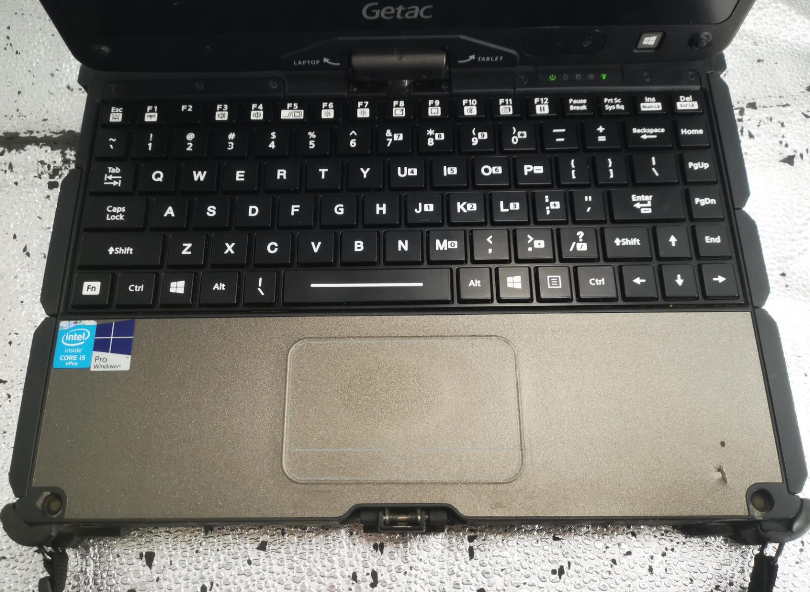 Getac V110G2 Rugged Laptop i5-5300U 8GB NO HDD / NO CHARGER