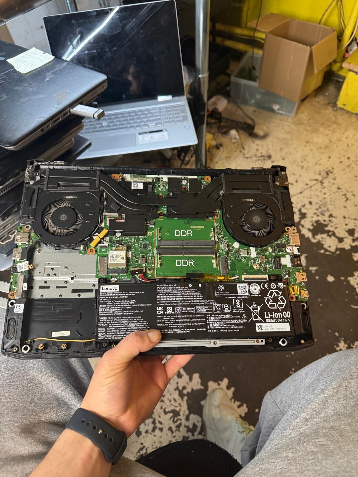 Lenovo IdeaPad Gaming 3 15ACH6 Ryzen 5 5000 Laptop for Parts/Repair #5493