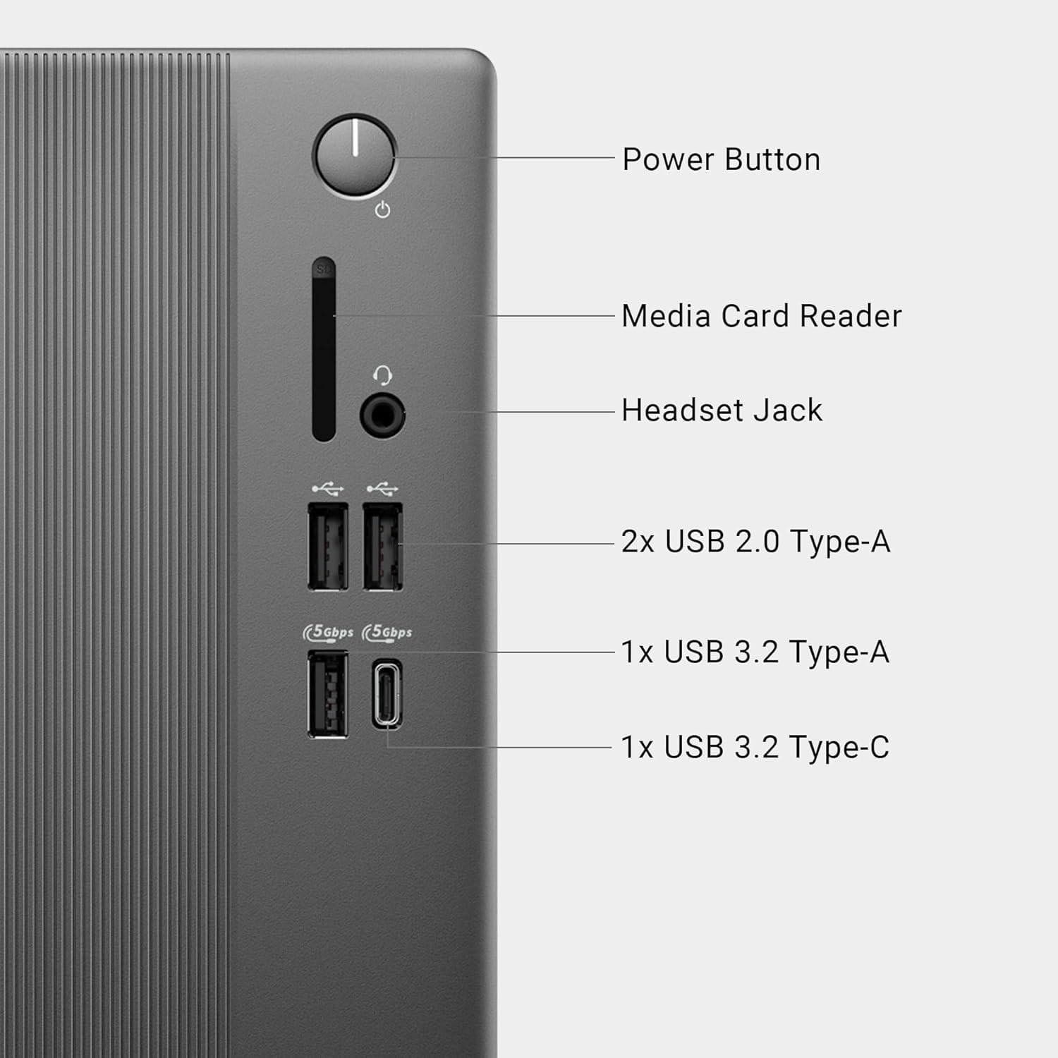 Dell ECT1250 Desktop MT | Ultra 7-265, 32GB RAM, 1TB SSD, Win 11 Home