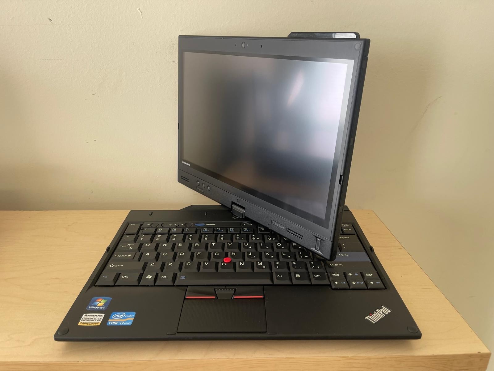 Lenovo ThinkPad X220 Laptop Tablet Core i7 16gb 512gb SSD Win10 Touch IPS