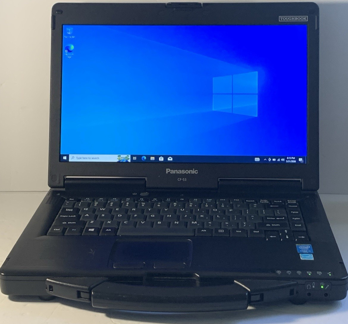 Panasonic Toughbook CF53 MK4 i5-4310U 8GB 1TB Win 10 Good Working