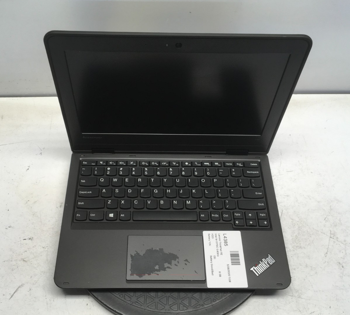 Lenovo ThinkPad 11E Intel M-5Y10C 0.8GHz 8 GB NO HDD