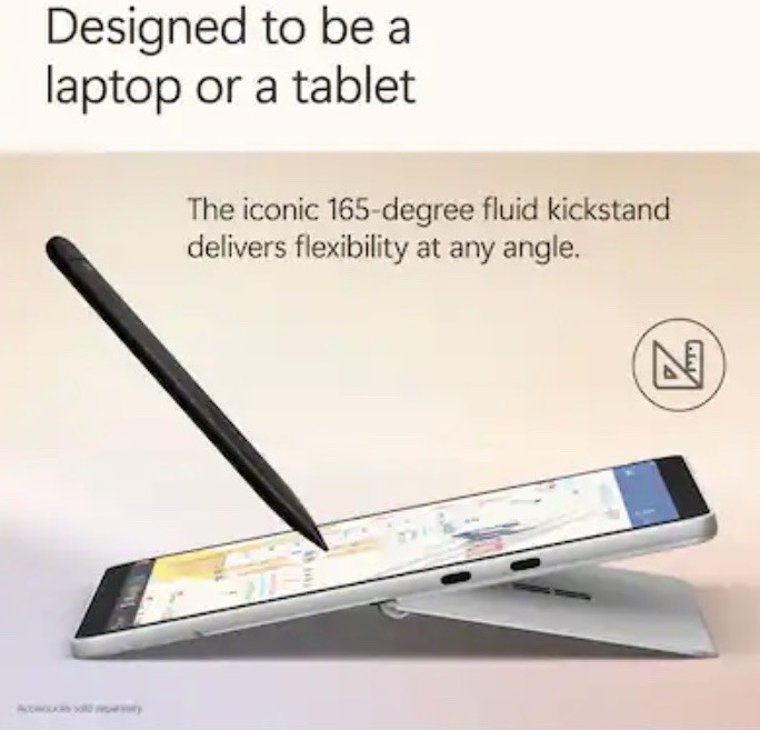 Microsoft Surface Pro Copilot+ PC 12″ Snapdragon X Plus 16GB RAM 256GB Platinum