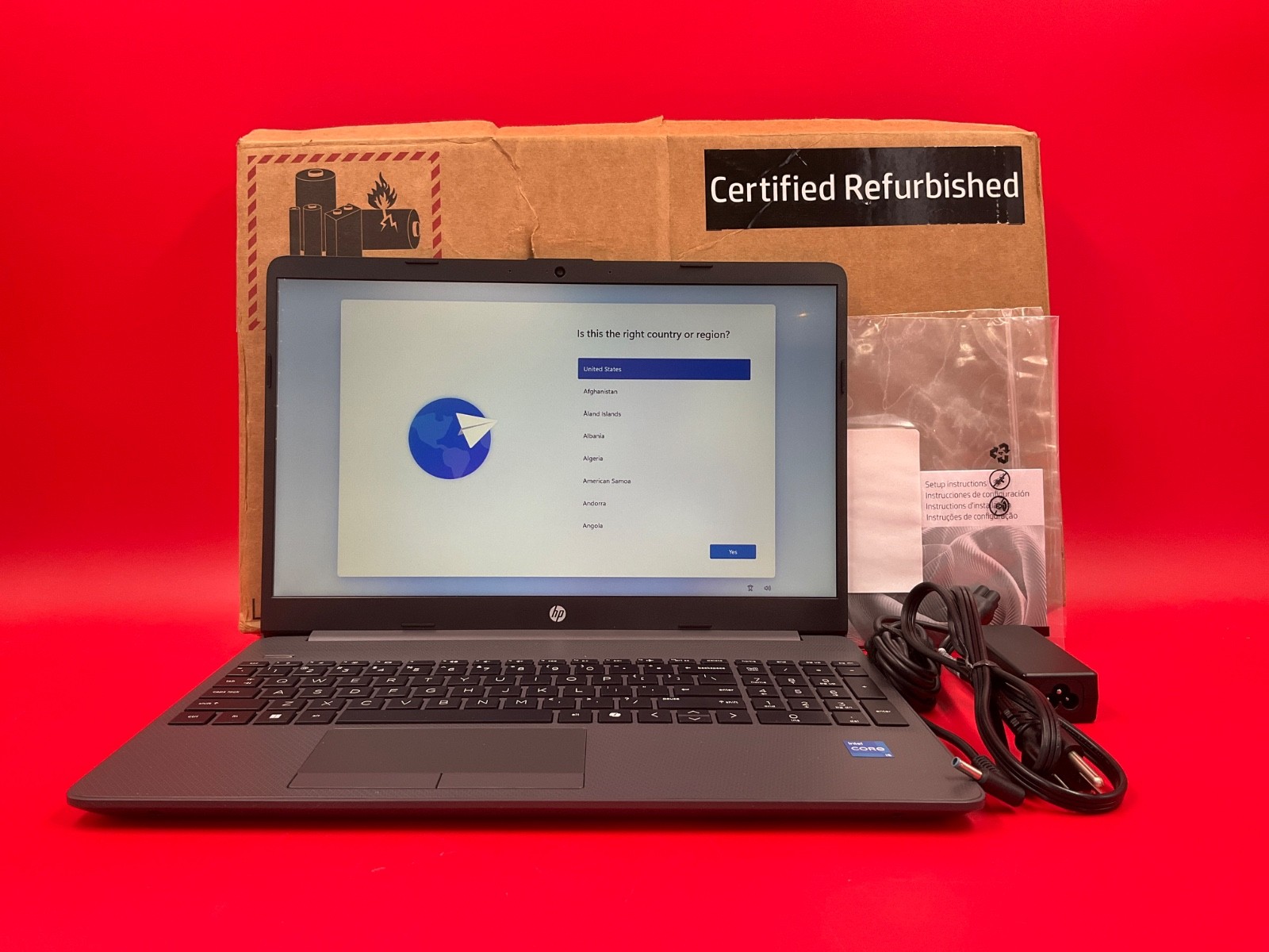 HP 250R G9 i5-1335U 16GB 512GB BT5 802.11ac 15.6″ FHD Win11Pro A27KSUTR ✅❤️️✅❤️️