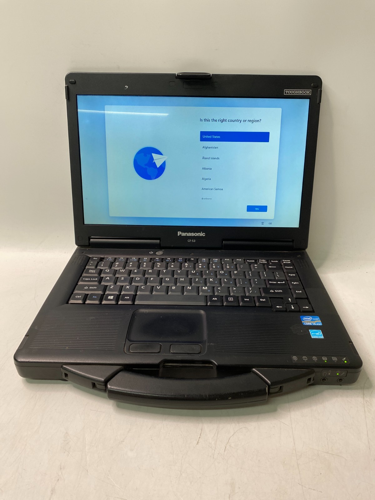 Panasonic Toughbook CF-53 MK2 i5-3340M 16GB DDR3 512GB SSD W11P 79% Battery