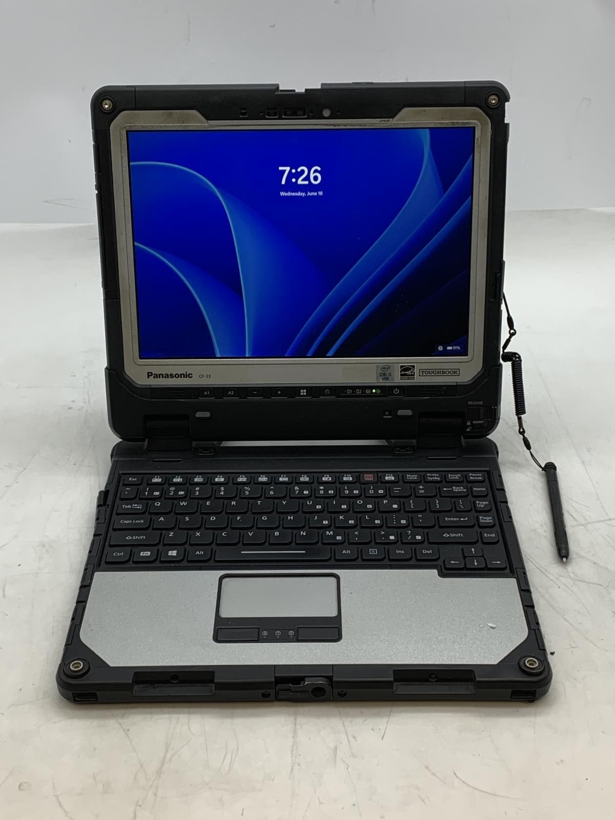 BAD LCD Panasonic ToughBook CF-33 i5-10310U 1.7GHz 512GB SSD 16GB DDR4 W11P