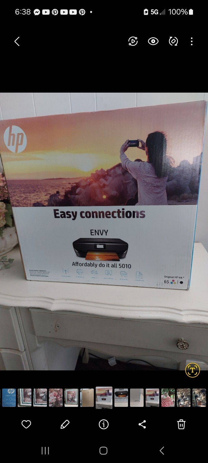 hp envy 5010 Printer All In One