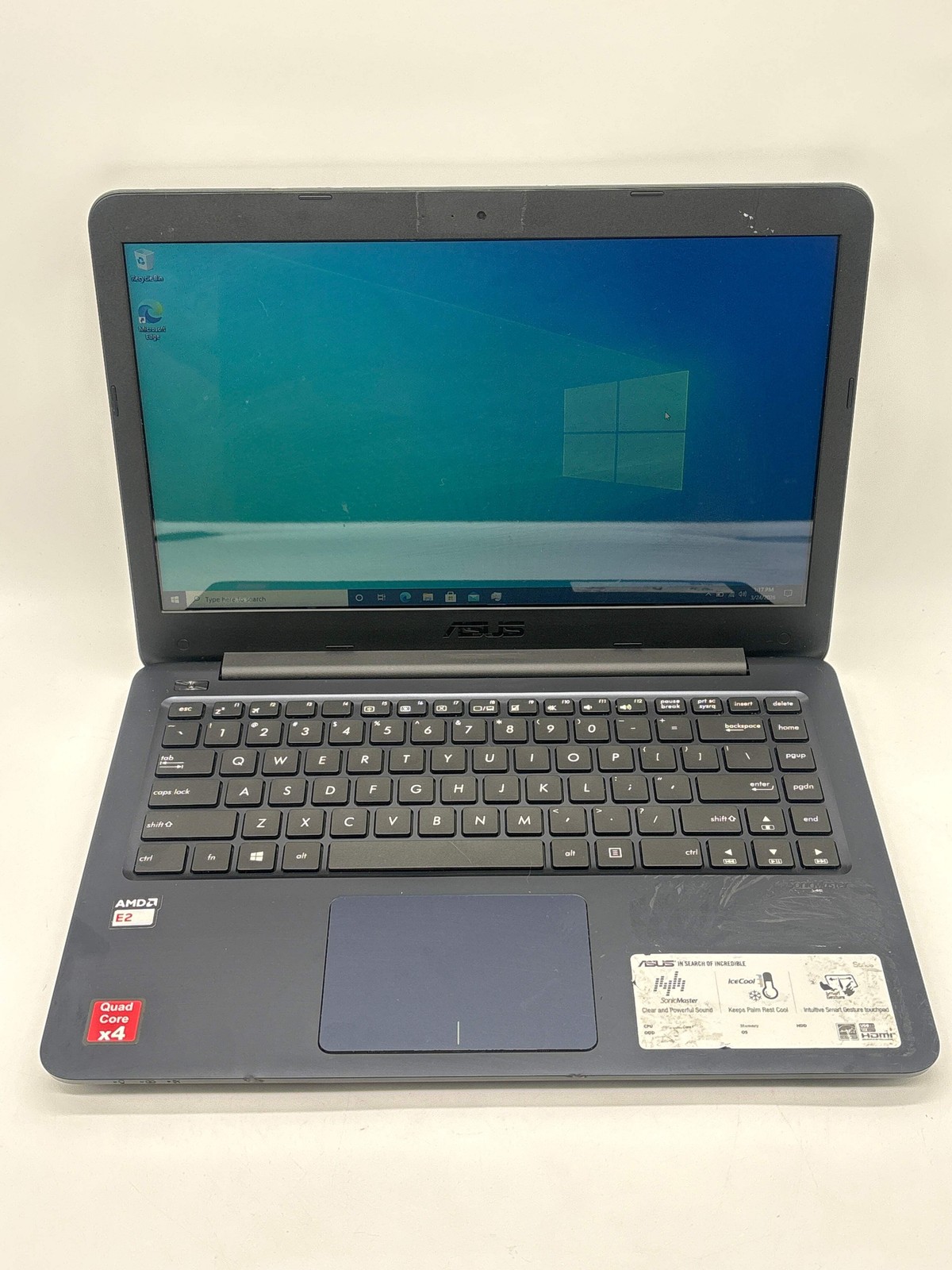 Asus E402W 14″ AMD E2-6110 4GB RAM 64GB eMMC – For Parts