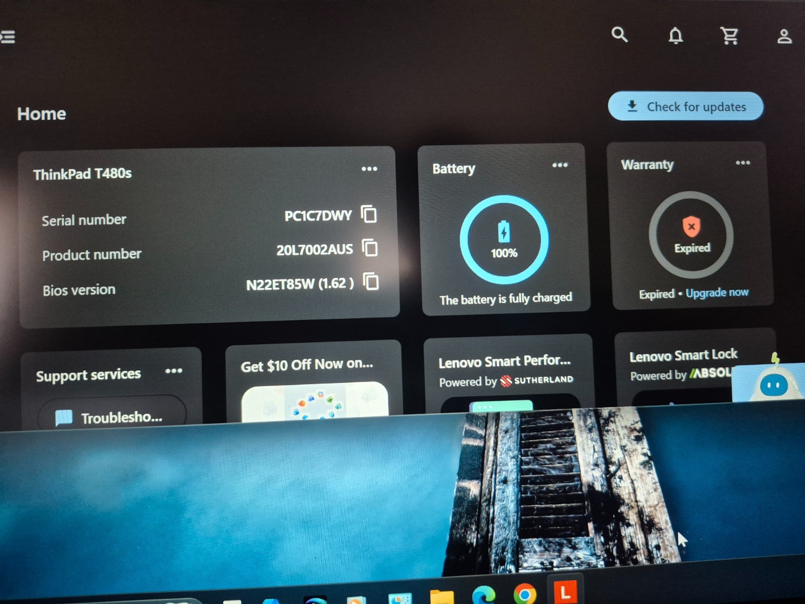 LENOVO THINKPAD T480S i5-8250U 12GB RAM 256GB NVMe WIN 11 PRO + OFFICE PRO 2021